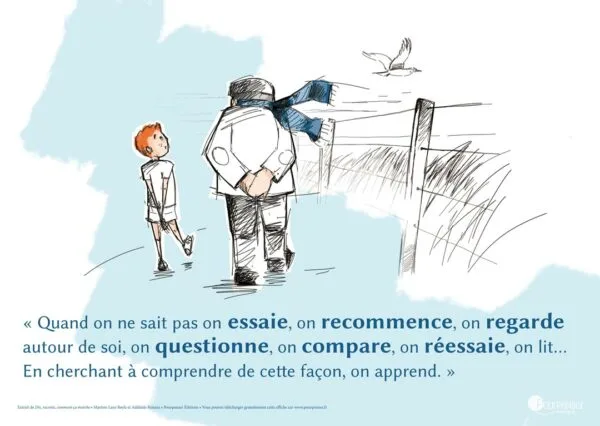 Poster “Dis, raconte – Edgar Morin” Affiche A2