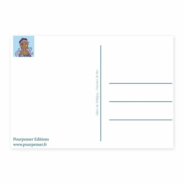Carte postale "s'aimer soi-même" – Image 2