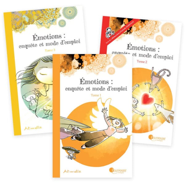 Pack 3 BD Émotions, enquête et mode d'emploi