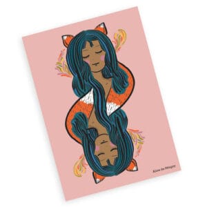 Carte A5 Co-cahier Créons du lien