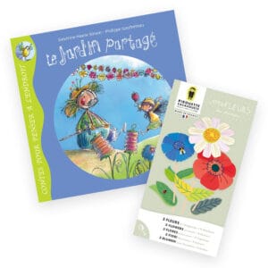 Le jardin Partagé + Le kit créatif Fleurs