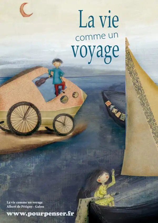 Poster La vie comme un voyage – Affiche A2