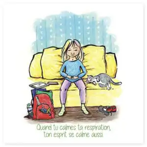 Carte s’asseoir – Quand tu calmes